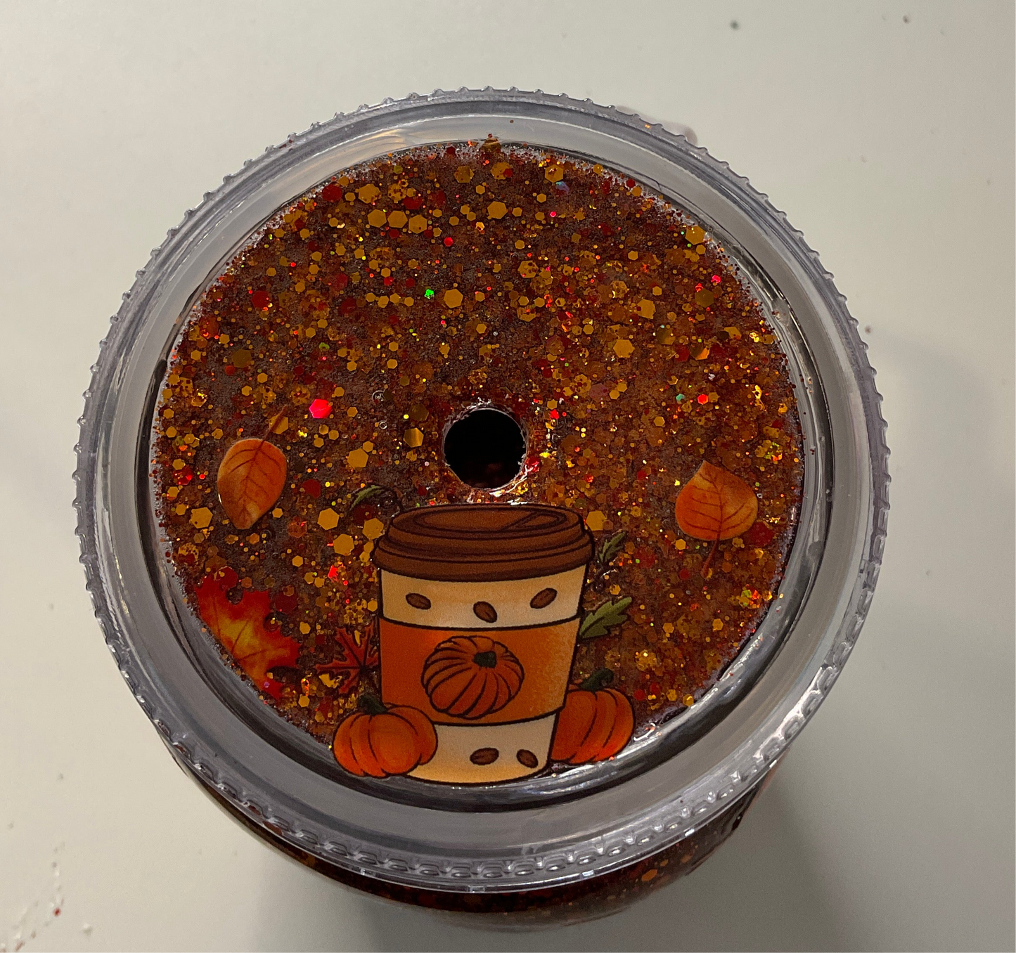 Ready to Ship - Fall 20 oz snow globe mug