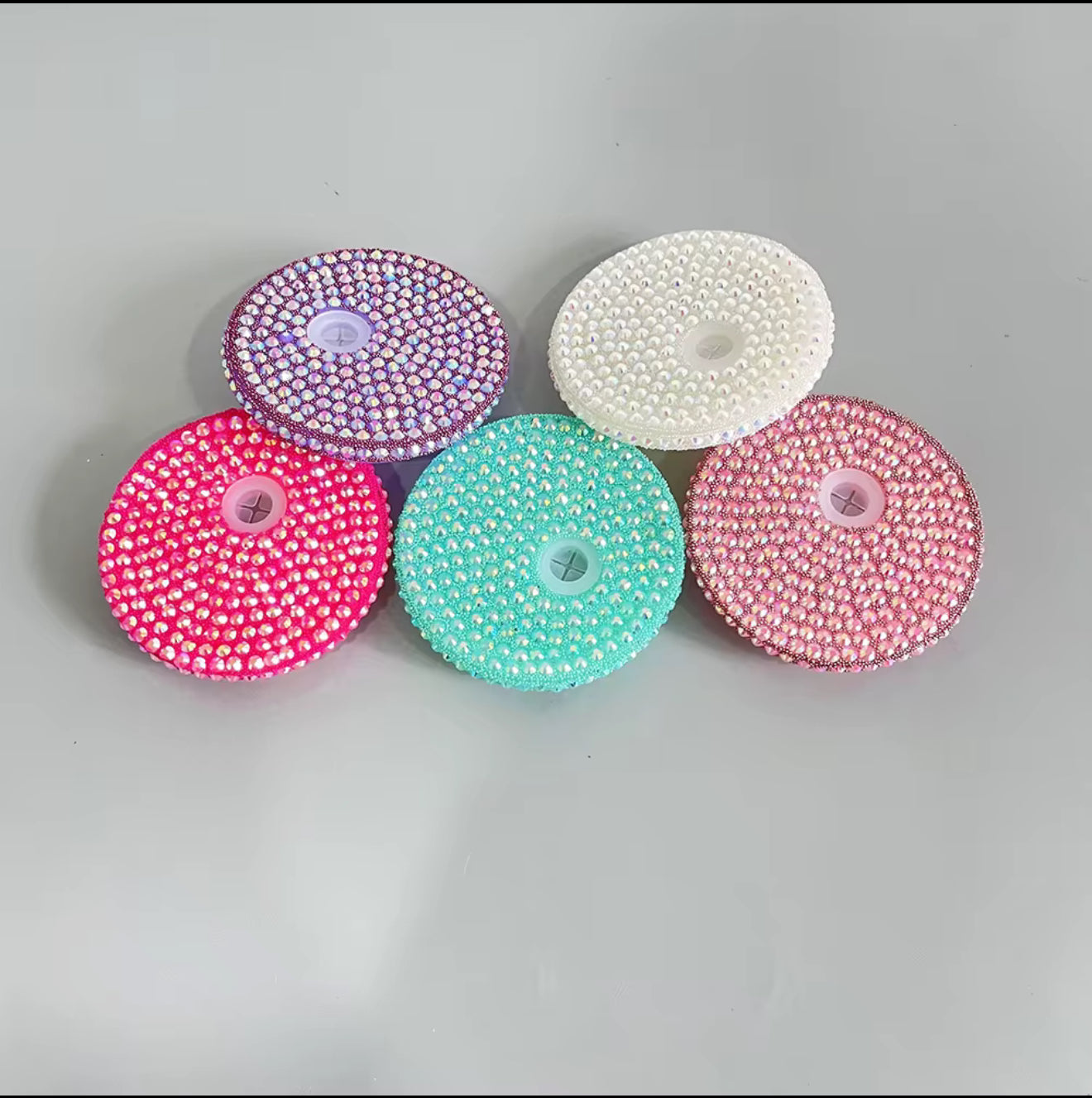 Rhinestone Lids